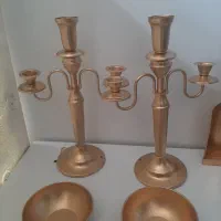 تعدادی اجناس برنجی|کلکسیون اشیاء عتیقه|قزوین, |دیوار