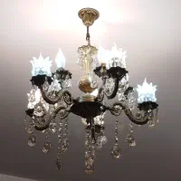 لوستر برنزی در حد نو