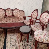 سرویس مبل چوب ۹نفره