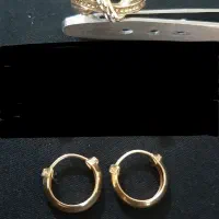 النگو گوشواره و انگشتر طلا