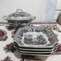 سرویس 12 نفره فن انگلیس|ظروف سرو و پذیرایی|اهواز, نادری|دیوار