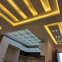 سقف کاذب کناف پی وی سی تایل نصاری