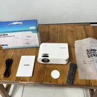 ویدیو پروژکتور yaber پلمپ بلوتوث HDMI فلشخور USB