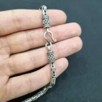 زنجیر نقره مردانه تایلندی مدل کرال عیار۹۲۵(گردنبند|جواهرات|تهران, گیشا|دیوار
