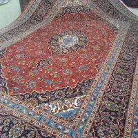 یک جفت فرش دستباف ۶ متری کاشان پشم کرک|فرش|کرج, برغان|دیوار