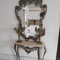 آینه شمعدان جنس الومینیوم