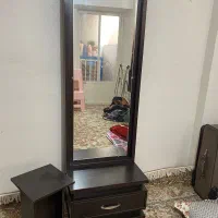 اینه قدی همراه صندلی