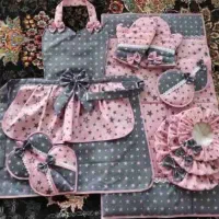 دوخت سرویس اشپزخانه با پارچه با کیفیت وتضمینی