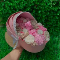 باکس شمع و اسکناس کادویی