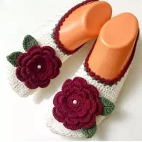 پاپوش دستبافت زنانه و دخترانه|لباس|قزوین, |دیوار