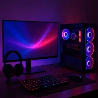 کیس گیمینگ با رم 32G DDR5