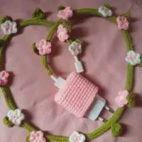 محافظ سیم شارژر بافتنی شیک و زیبا