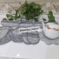 سرویس آشپزخانه|سفره، حوله، دستمال آشپزخانه|لنجان, |دیوار