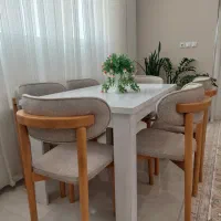 میز غذاخوری ۶ نفره|میز و صندلی غذاخوری|قم, نوبهار|دیوار