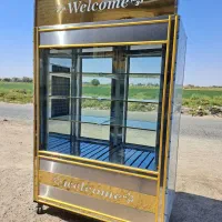 یخچال دو در ۱،۵ مشکی طلایی|فروشگاه و مغازه|قم, شهرک امام حسین|دیوار