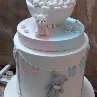 ماکت کیک تعیین جنسیت کیک نوزادی