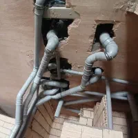 تاسیسات و لوله کشی فاضلاب و آب و....