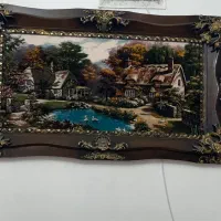 تابلو فرش منظره بزرگ