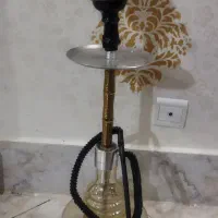 قلیان تنه برنج سوپاپ دار جنس درجه یک کامل