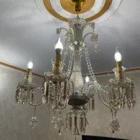 لوستر باکارات ۶شعله شامپاینی