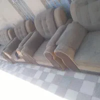 مبل ۷نفره و یک جفت فرش ۷۰۰شانه