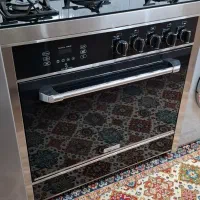 اجاق گاز ۵ شعله طرح فر داخل کابینتی بسیار تمیز|اجاق گاز و لوازم برقی پخت‌وپز|تهران, والفجر (افسریه)|دیوار