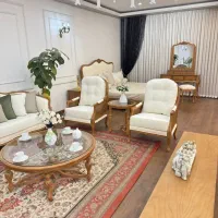 ۴۸مبل کویین چوب راش،تنهاکارخانه تولید کویین درجنوب|مبلمان خانگی و میز عسلی|دوگنبدان, |دیوار