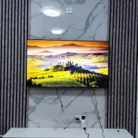 نصب تلویزیون بر روی دیوار،ماربل شیت،کناف،MDF