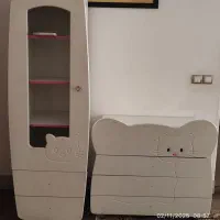 کمد و دراور چوبی