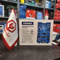 کیت دریل شارژی 40 پارچه ویوارکس با لوازم کامل