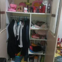 فروش تخت تک نفره 3عددبا کمد میز