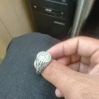 انگشتر نقره شمایل