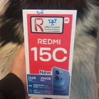 redmi 15c حافظه۲۵۶گیگ رم۸ پک گلوبال اصل