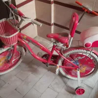 دوچرخه مارک اوکی سایز ۲۰ همراه تکیه گاه و کمکی