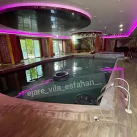 اجاره استخر ابگرم جکوزی ظرفیت بالا نزدیک اصفهان|اجارهٔ کوتاه‌مدت ویلا و باغ|اصفهان, خلیل آباد|دیوار