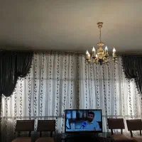 پرده پذیرایی همراه با والان پرده خارجی ترک.|پرده، رانر، رومیزی|تهران, نارمک|دیوار
