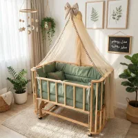 انواع تخت کنارمادر چوبی