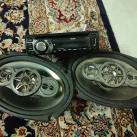 پخش کنوود بلوتوث دار و یک جفت باند JVC