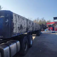 تریلی بغلدار دومحور بالن وبالاگیر ماموت ۱۳.۶۰