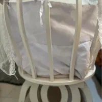 گهواره چوبی کنارتخت مادر ، تشک ، قنداق فرنگی|اسباب و اثاث بچه|تهران, والفجر (افسریه)|دیوار