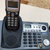 تلفن پاناسونیک بیسیم اصلی دو خط