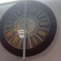 ساعت طرح چوب