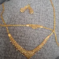 سرویس طلای عروس و گوشواره