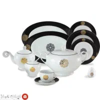 سرویس چینی زرین اکبند|ظروف سرو و پذیرایی|ساری, |دیوار