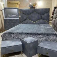 تختخواب       دونفره     ++مدل آجری