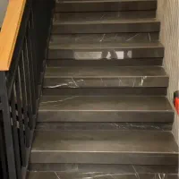 سنگ پله مشکی مرمریت لاشتر