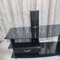 مبل ال هفت نفره کارکرده ومیزتی وی شیشه ای|مبلمان خانگی و میز عسلی|بهارستان, |دیوار