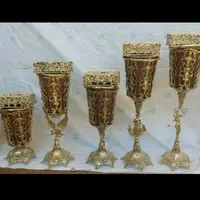 سطل و جا دستمال برنز برنجی تولیدی