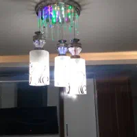 دو عدد لوستر پذیرایی و اشپزخانه|لوستر و چراغ آویز|بندر انزلی, انصار الحسین|دیوار