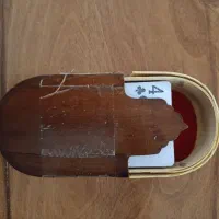 پاسور تمیزکامل سالم به همراه جعبه چوبی